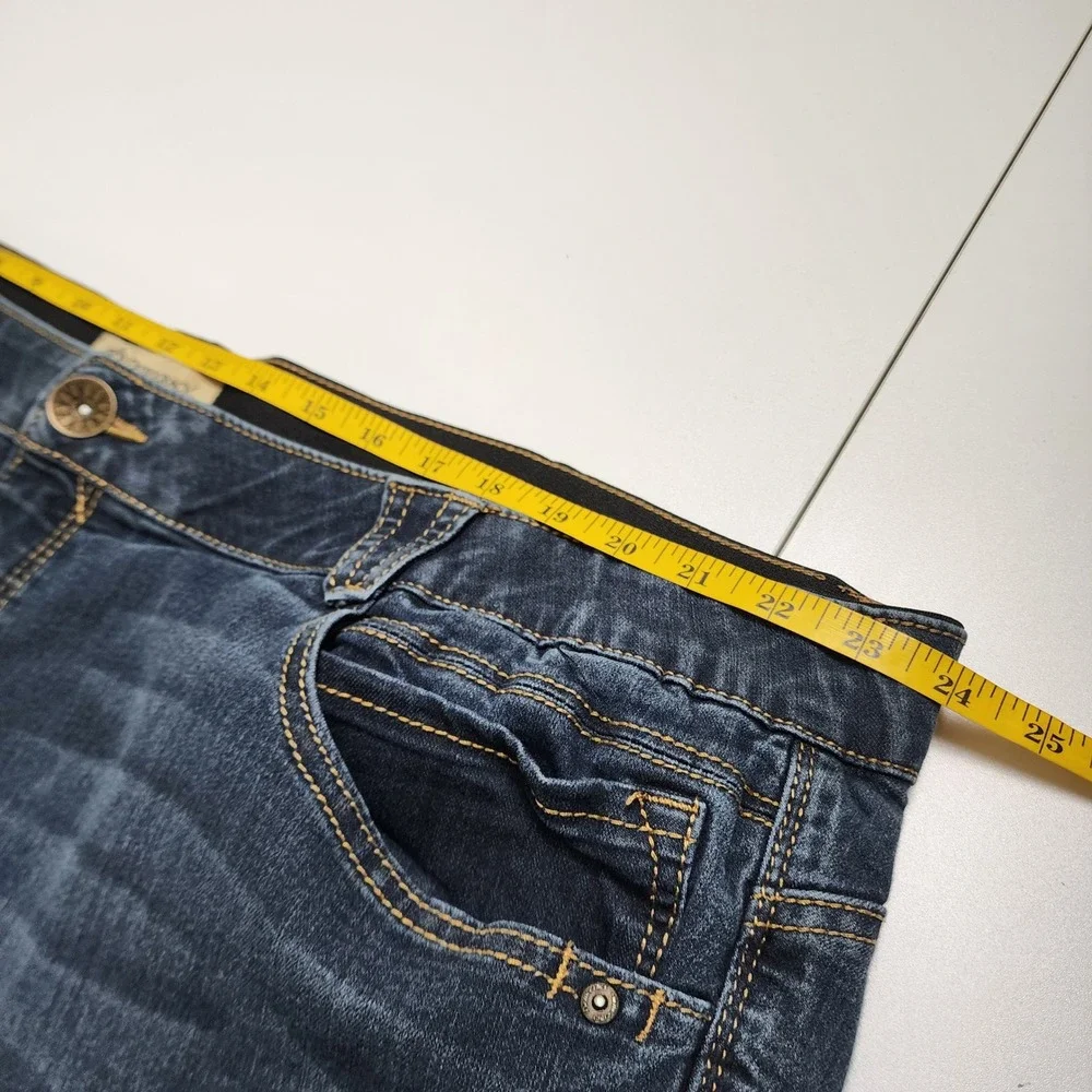 Democracy Absolution Booty Lift Plus Jegging Jeans Plus Size 24 Dark Indigo Wash - Picture 9 of 13
